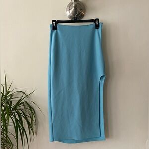 Abercrombie & Fitch Light Blue Pencil Skirt Size Small